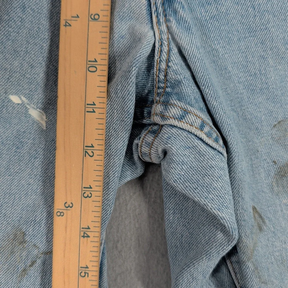 Levi's 560 Jeans Men 30x34 Light Blue Cotton Loose Fit Tapered Leg Denim‎
